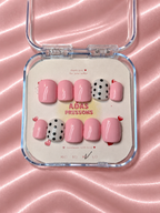 Pink polka